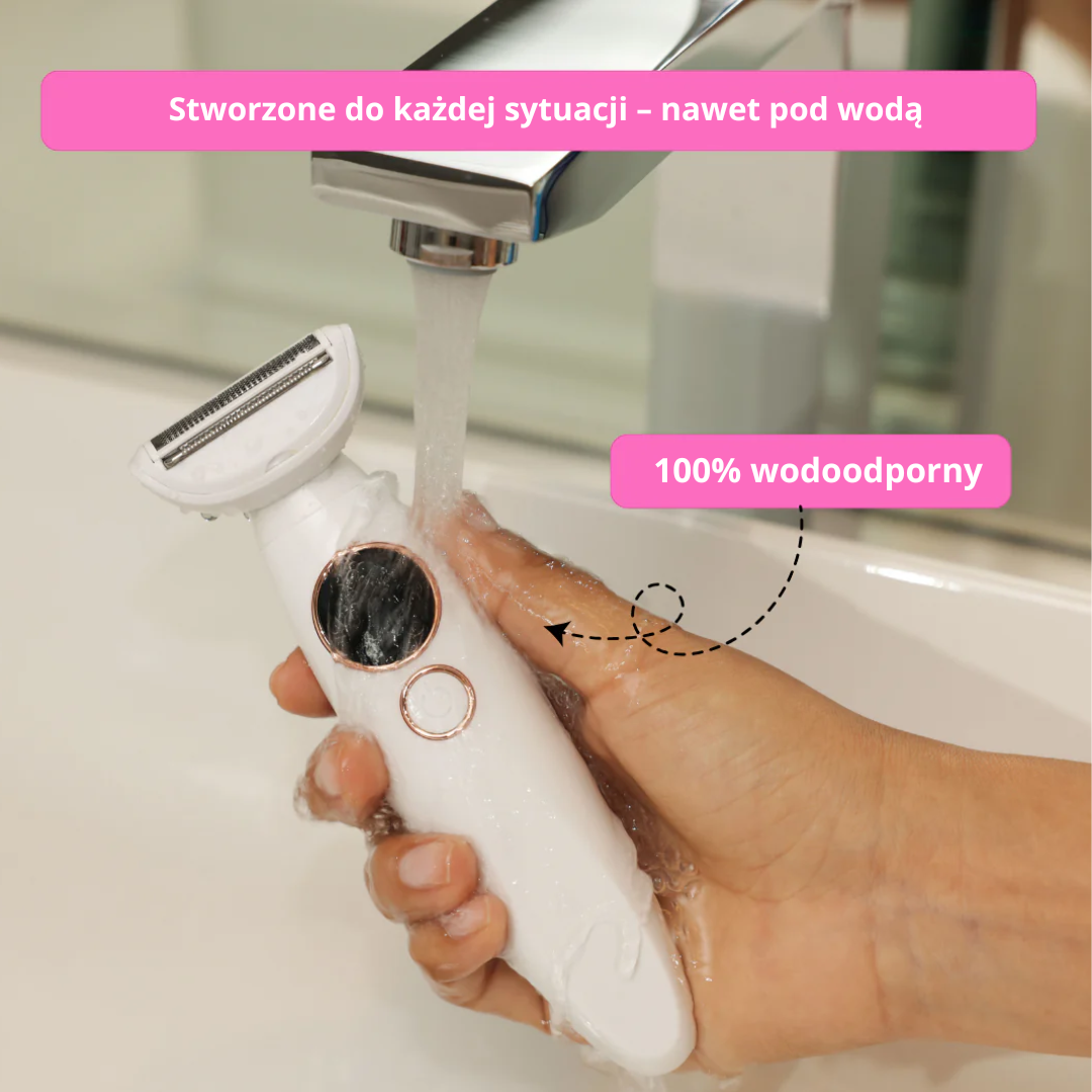 Queme – Zaawansowany depilator 5w1