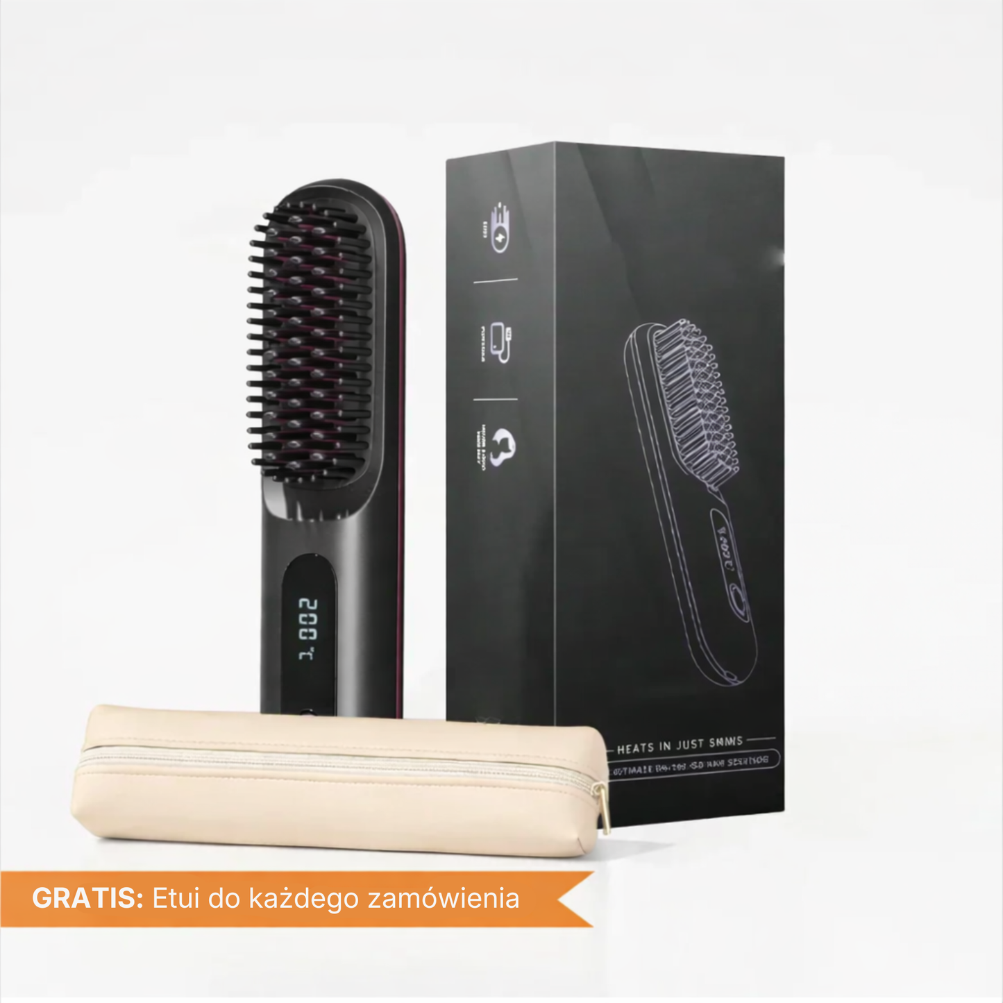 Queme Control Brush - Profesjonalna szczotka stylizująca