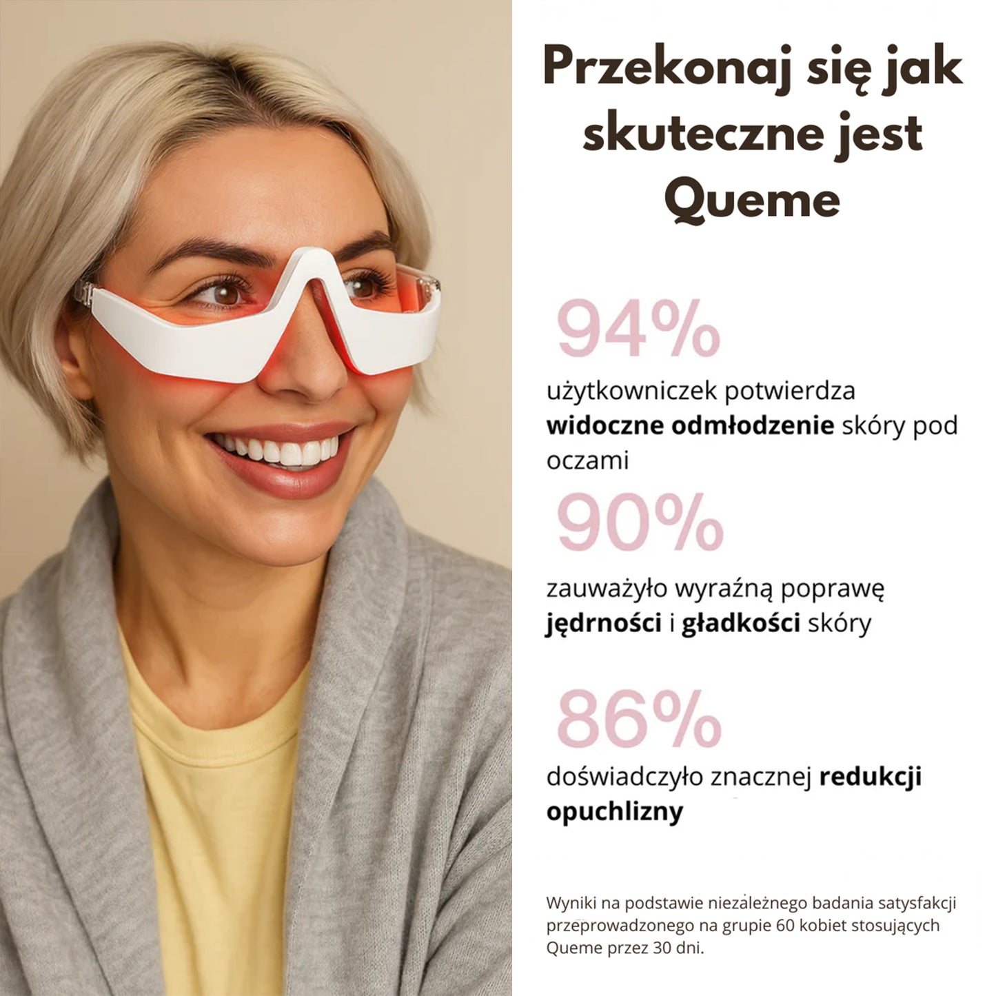 Queme - Okulary Do Terapii Światłem